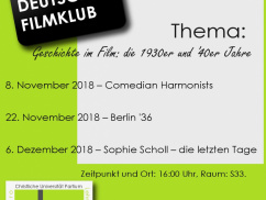 Clubul de filme germane 2018/19/I.